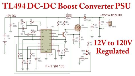 Dc Dc Boost Converter Schematic