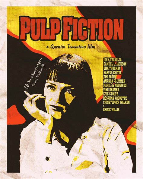 Pulp Fiction Poster | Domestika