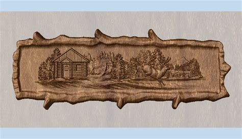 Rustic Cabin Decor Deer Hunting Decor Deer Wall Decor