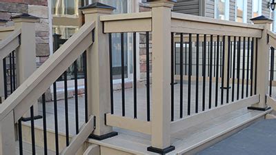 Deck Railing Post Anchors | Install Posts to Deck Without Notching Posts