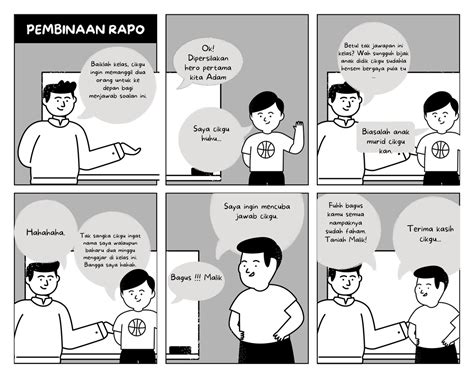 Black and White Education 6 Panel Comic Strip by BM2-0620... - Flipsnack