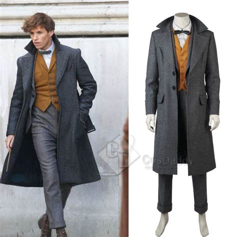 Newt Scamander Costume Cosplay Suit - campestre.al.gov.br