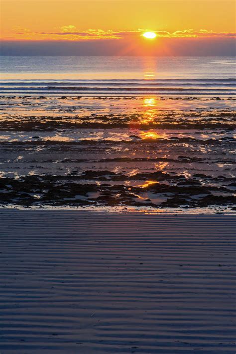 York Beach Sunrise Photograph by Dennis Dube | Fine Art America