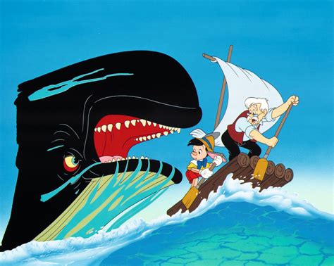 Pinocchio Swallowed By A Whale