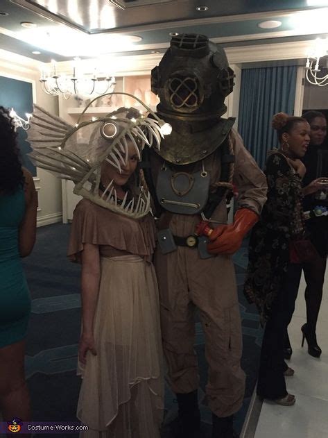 Deep Sea Diver and Angler Fish - Halloween Costume Contest at Costume-Works.com in 2020 | Angler ...