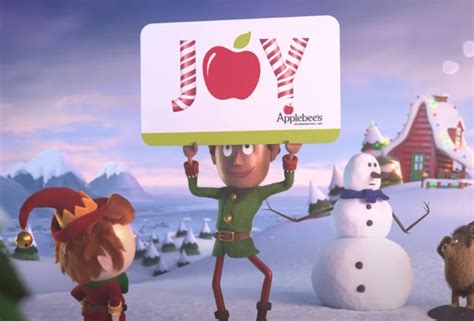 Applebee's $10 Bonus Card for a $50 Gift Card Christmas Commercial Song