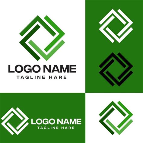 Premium Vector | Modern Minimalist Company logo design