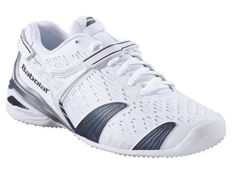 Babolat Mens Propulse 4 Grass Court Tennis Shoes - White - Tennisnuts.com