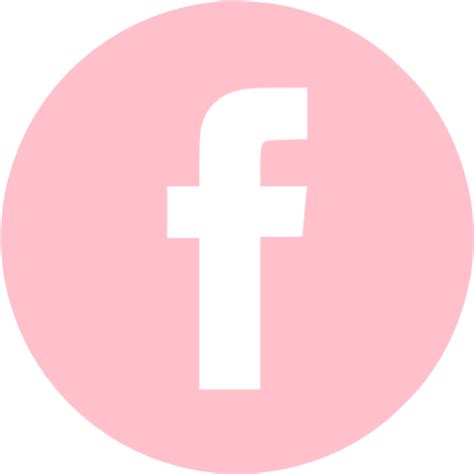 21+ Messenger Facebook Icon Aesthetic Pink PNG