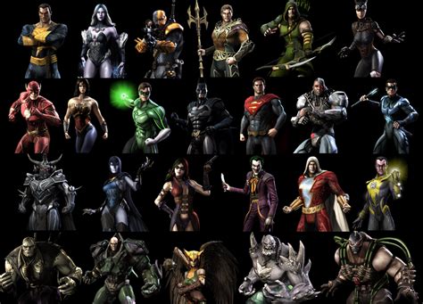 Injustice - Gods Among Us character wallpaper by Watchemagoo on DeviantArt