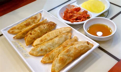 군만두 - fried mondu | Food, Korean food, Korean dumplings