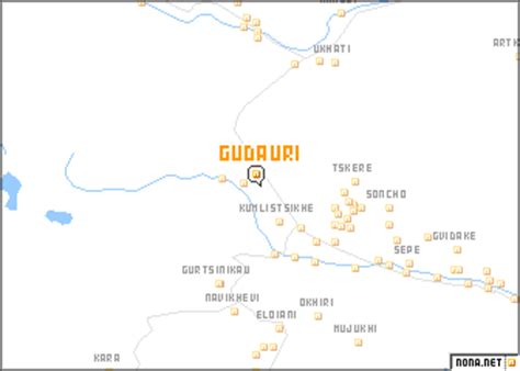 Gudauri (Georgia) map - nona.net