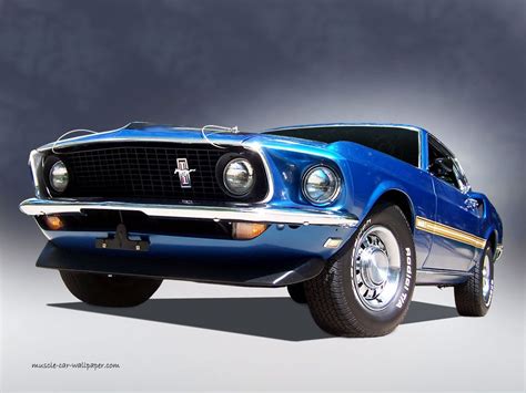 1969 Ford Mustang Mach 1 Wallpaper