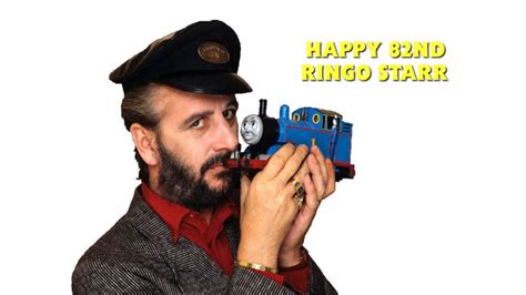 Ringo Starr holding Thomas by CARLOSOOF10 on DeviantArt