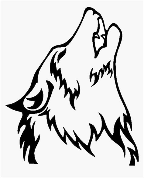 How To Draw A Howling Wolf Easy Drawing Art | Images and Photos finder