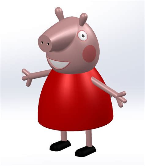 Free STL file Peppa Pig・3D print design to download・Cults