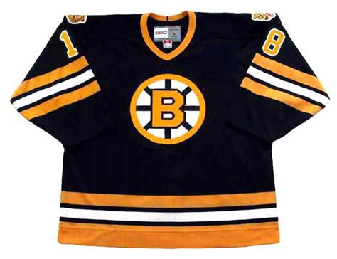 HAPPY GILMORE | Boston Bruins 1990's CCM Vintage Black NHL Hockey Jersey