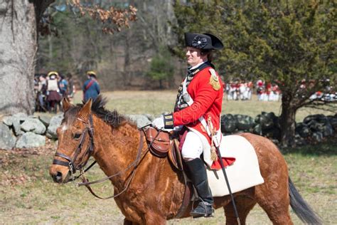 Historical Reenactment Events in Lexington, MA, USA Editorial Image ...