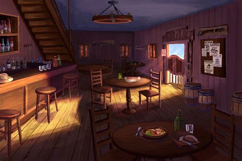 ArtStation - Wild West Interior