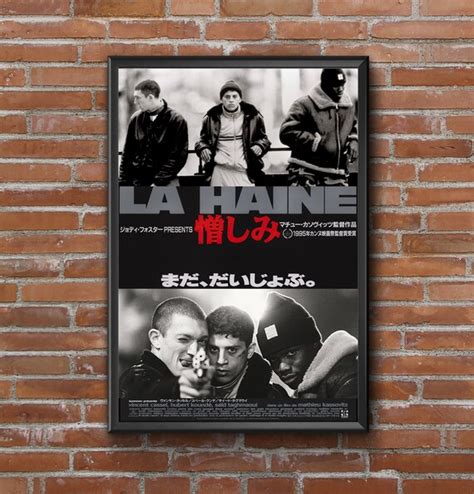 La Haine Movie Poster Retro Movie Poster Art Home Cinema - Etsy