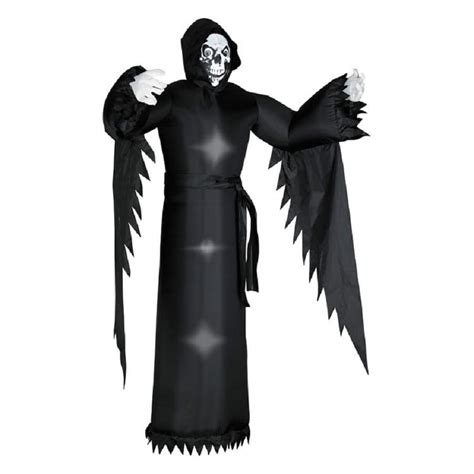 6-ft Internal Light Grim Reaper Halloween Inflatable at Lowes.com