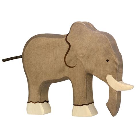 Holztiger Safari Set | Wooden elephant, Wooden animals, Wooden animal toys