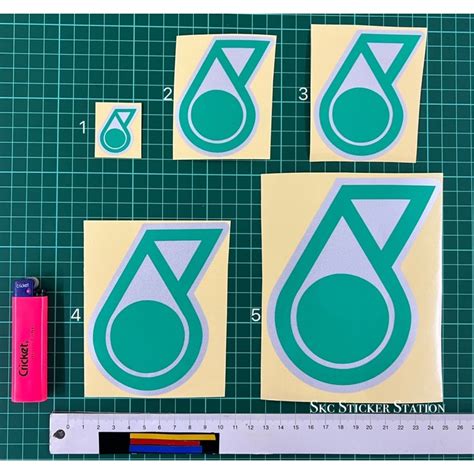 Petronas Logo (5 Sizes Avaiable) Designs Sticker Cutting Overlapping ...