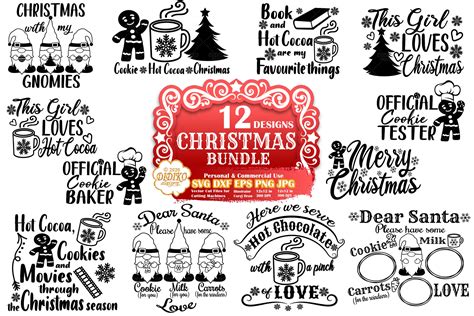 Christmas SVG Bundle #1, Christmas Kitchen Signs Svg - DIDIKO designs