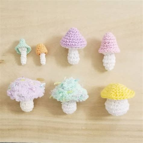 Crocheting mushroom is a enjoyable crochet practice for beginners the ...