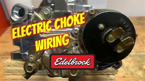 How to Wire an Electric Choke - YouTube