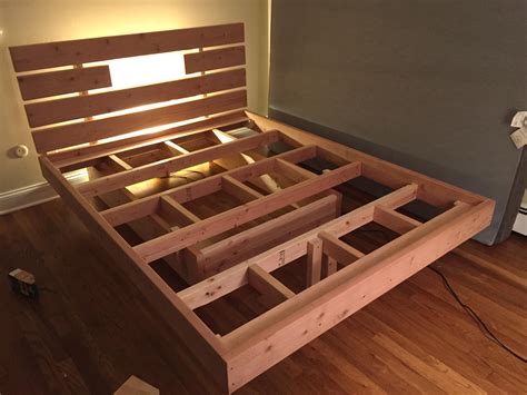 This Guy Made A DIY Floating Bed In 19 Simple Steps… Wait Till You See How He Did The Lights ...