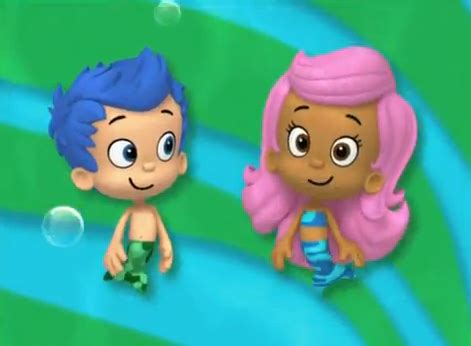 Image - Molly and gil shouting bubble.png - Bubble Guppies Wiki