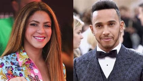 Shakira accepts Lewis Hamilton as her new boyfriend?