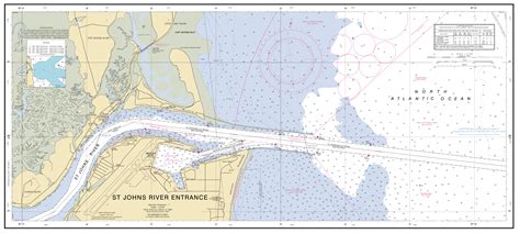 ST JOHNS RIVER ENTRANCE nautical chart - ΝΟΑΑ Charts - maps