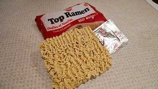 Beef Top Ramen Contents | Beef Top Ramen noodles and seasoni… | Flickr