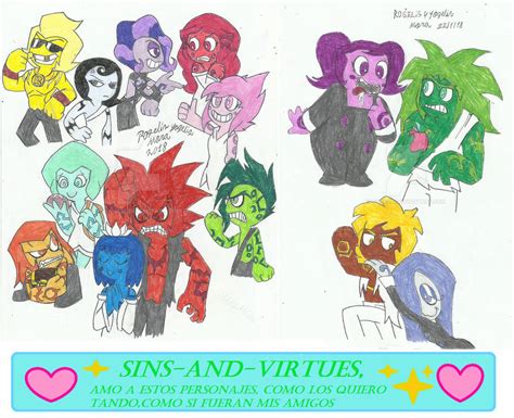 Sins and virtues by yogelis on DeviantArt