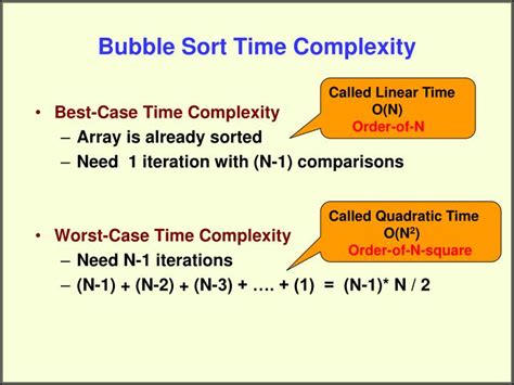 PPT - Analysis of Bubble Sort and Loop Invariant PowerPoint ...