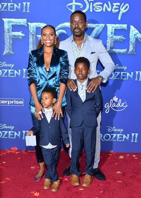 Sterling K. Brown and His Family at Frozen 2 Premiere | Sterling K. Brown With Family at Frozen ...