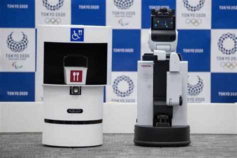 Japan unveils robot assistants for 2020 Olympics - The Verge