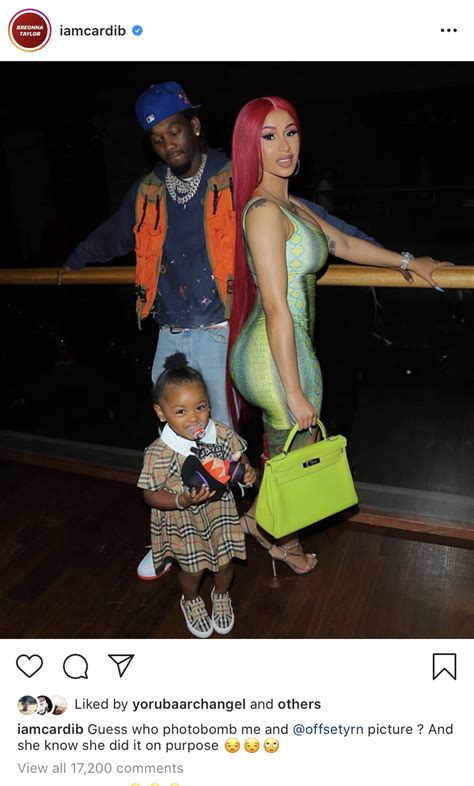 Cardi B Shares Sweet Family Photo With Offset, Kulture