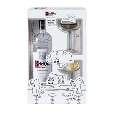 Ketel One Martini Vodka Gift Set, 1 ct - Ralphs