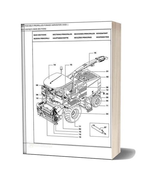 New Holland Fx30 Self Propelled Forage Harvester Parts Catalog