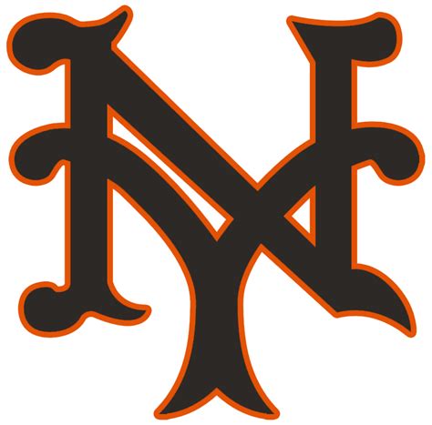 New York Giants Primary Logo - National League (NL) - Chris Creamer's ...