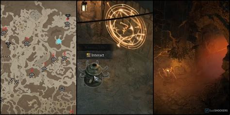 Diablo 4: All Side Dungeon Locations In Fractured Peaks