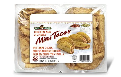 DON MIGUEL® Chicken & Cheese Mini Tacos – Don Miguel