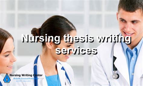 Nursing Writing Services Online - Custom Nursing Writing Help