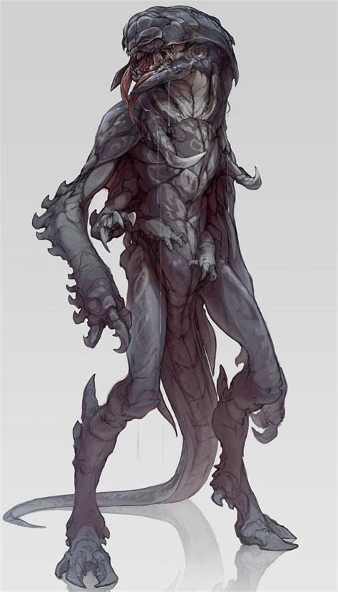 Inhabitant of the Nameless City #2 | Alien concept art, Creature concept art, Monster concept art