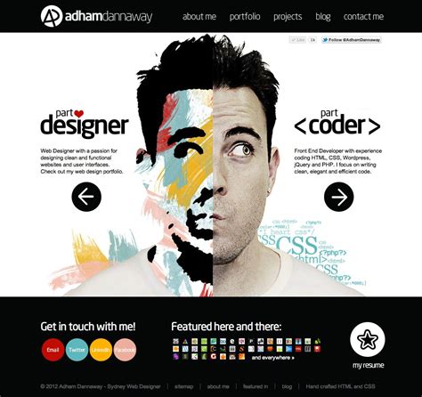 Web Designer Portfolio | Portfolio web design, Web developer portfolio ...