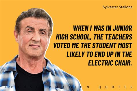 10 Sylvester Stallone Quotes That Will Inspire You | TransformationQuotes