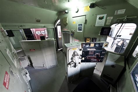 Cab Interior, SD40 | The interior of an SD40 cab at the Virg… | Flickr